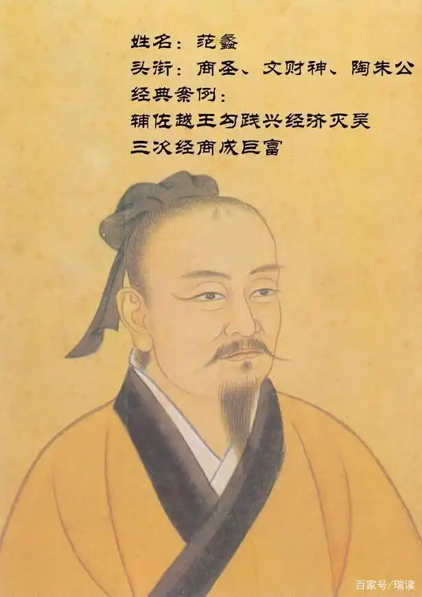 范蠡改革_范蠡的经济思想_范蠡与古代经济的变化