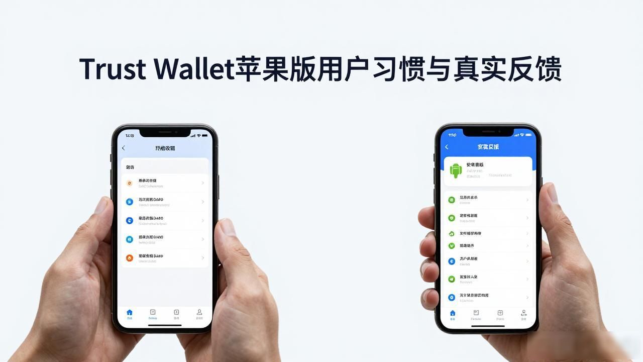 Trust Wallet苹果版用户习惯与真实反馈