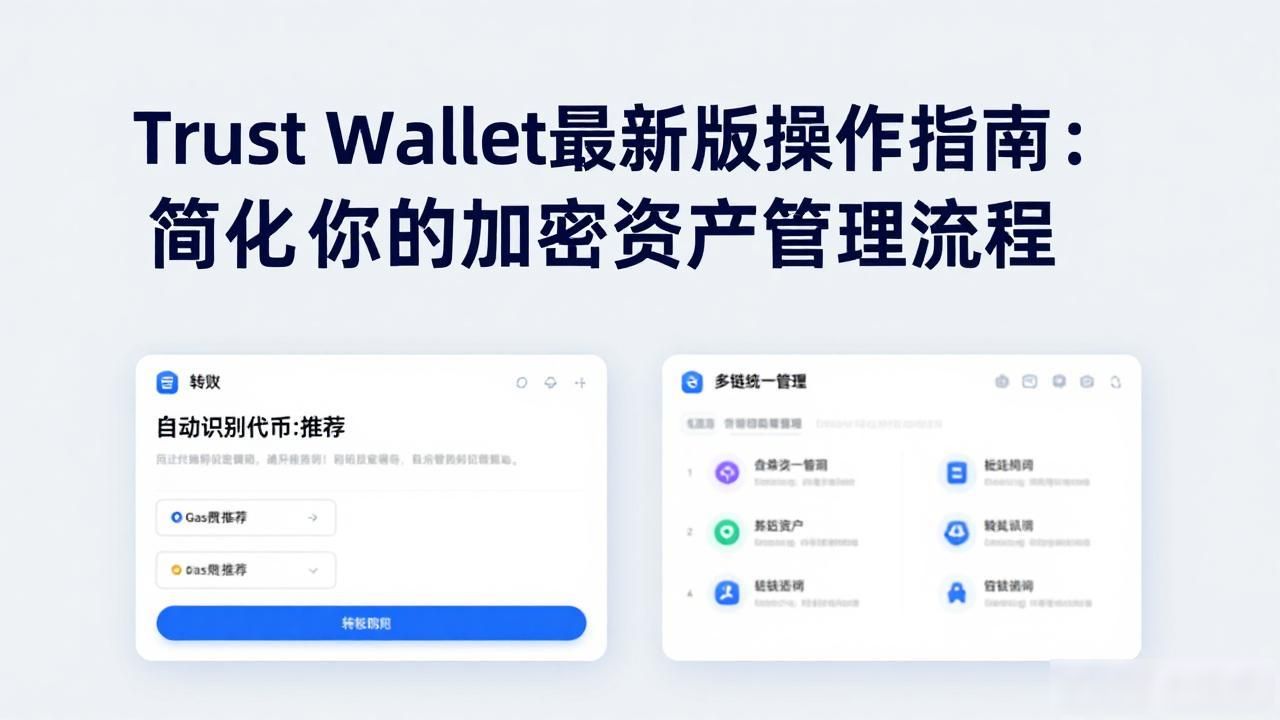 Trust Wallet最新版操作指南：简化你的加密资产管理流程