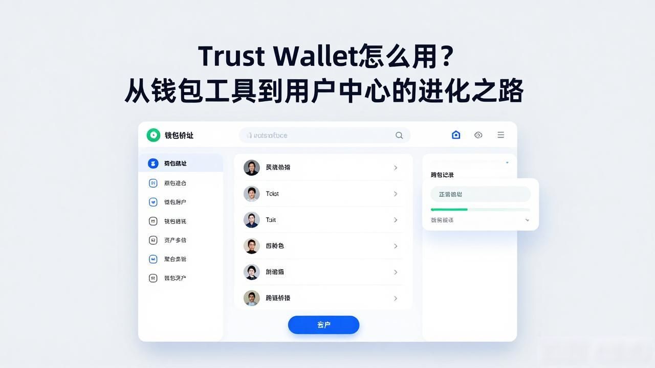 Trust Wallet怎么用?从钱包工具到用户中心的进化之路