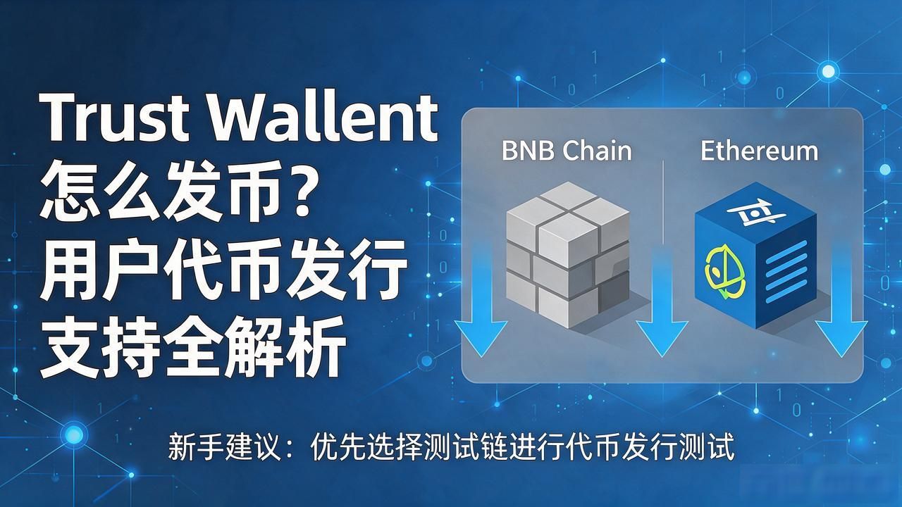 Trust Wallet怎么发币？用户代币发行支持全解析