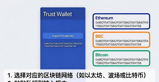 Trust Wallet下好后,私钥怎么导入?