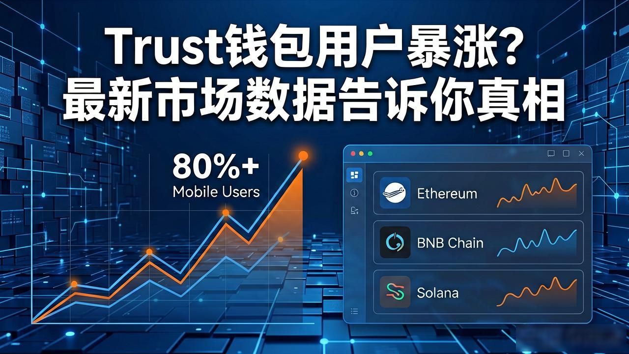 Trust钱包用户暴涨?最新市场数据告诉你真相