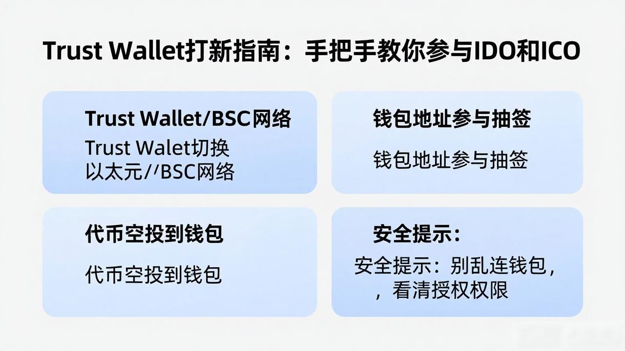 Trust Wallet打新指南：手把手教你参与IDO和ICO