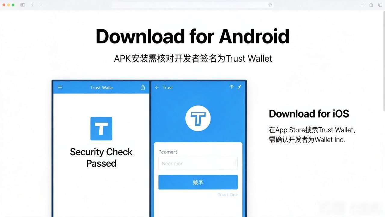 Trust钱包官网下载地址，避开假站钓鱼陷阱