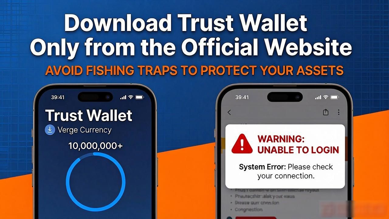 下载Trust Wallet认准官网,避开钓鱼陷阱保资产