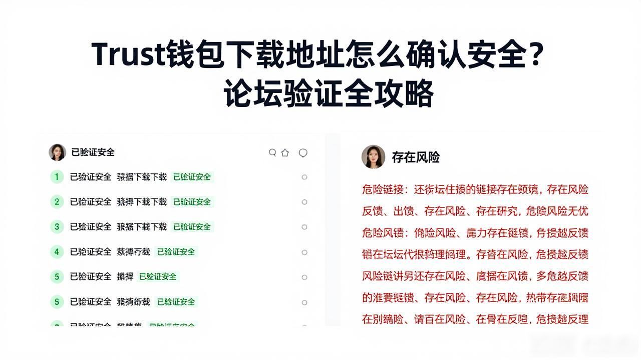 Trust钱包下载地址怎么确认安全？论坛验证全攻略
