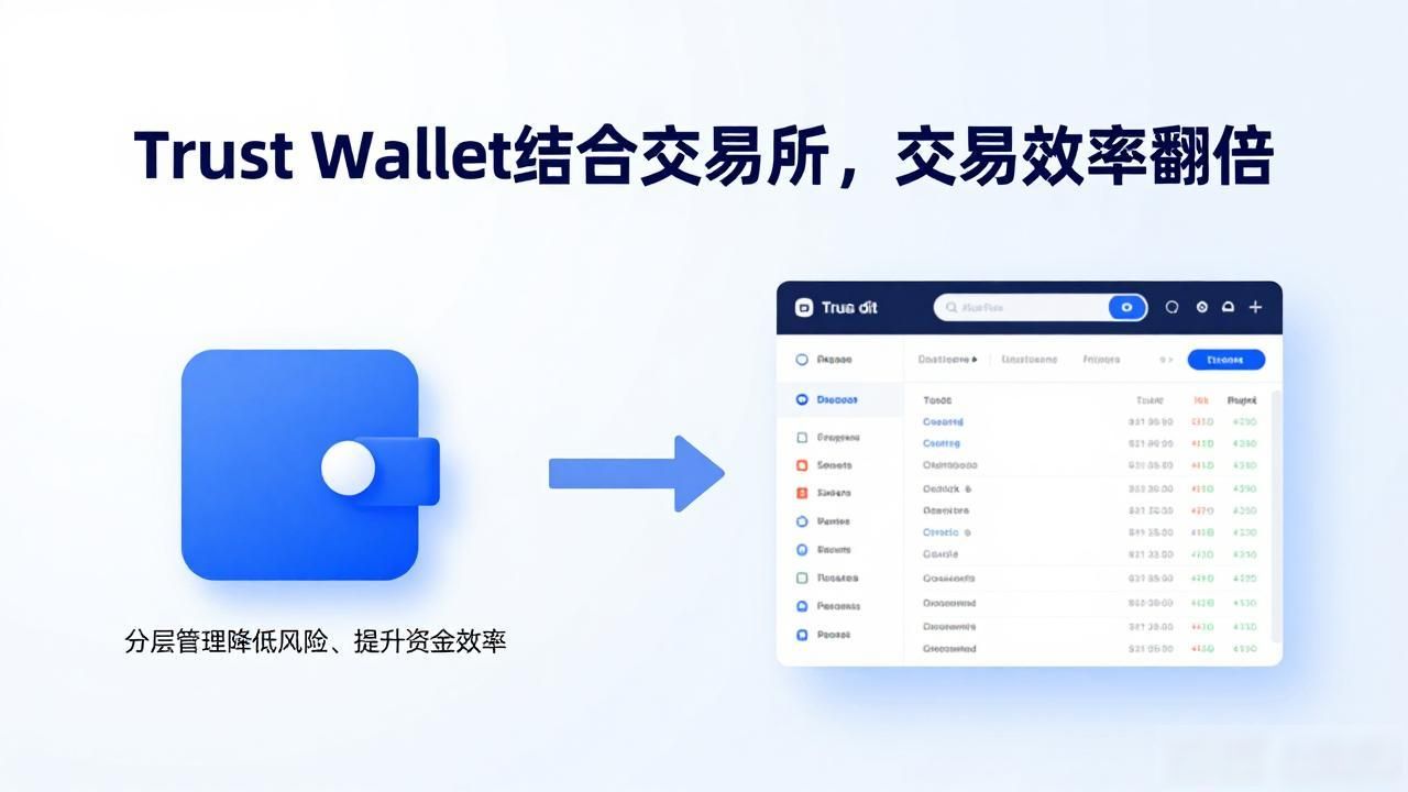 Trust Wallet结合交易所，交易效率翻倍