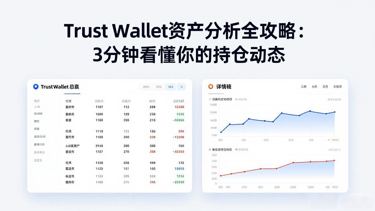 Trust Wallet资产分析全攻略：3分钟看懂你的持仓动态
