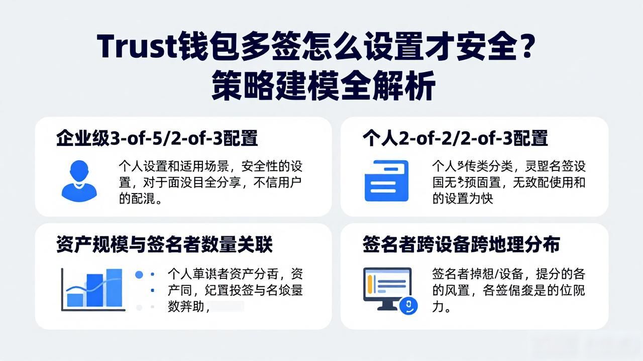 Trust钱包多签怎么设置才安全？策略建模全解析