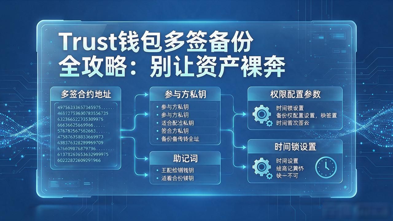 Trust钱包多签备份全攻略：别让资产裸奔