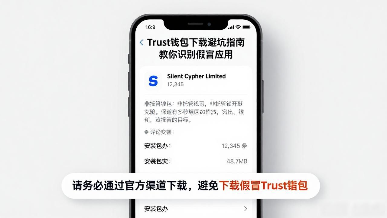 Trust钱包下载避坑指南 教你识别假冒应用