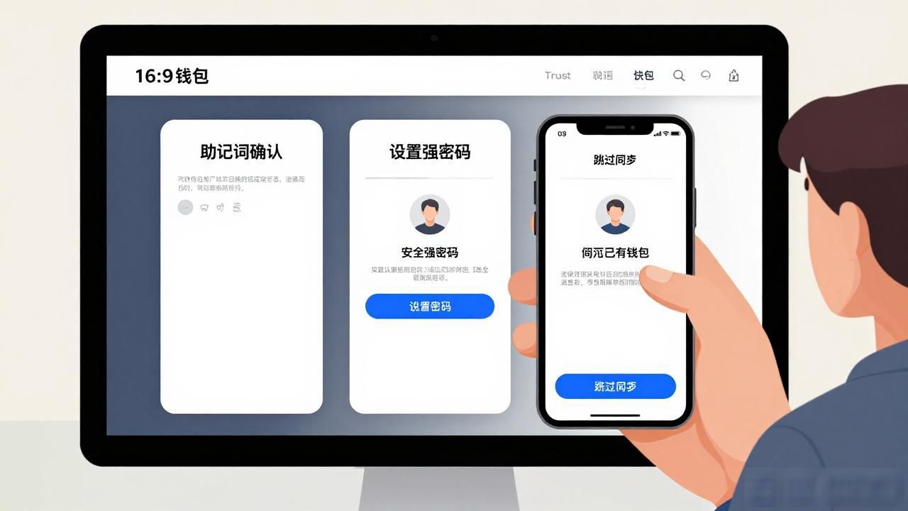 Trust钱包注册后这样激活，新手也能快速上手