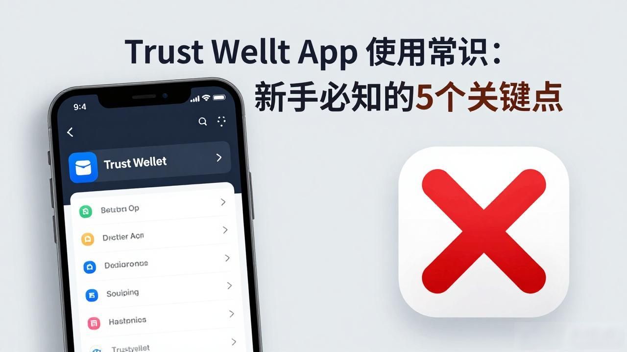 Trust Wallet App 使用常识：新手必知的5个关键点