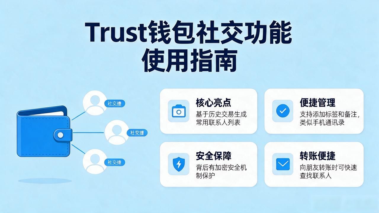 Trust钱包社交功能怎么用？一文搞懂链上互动