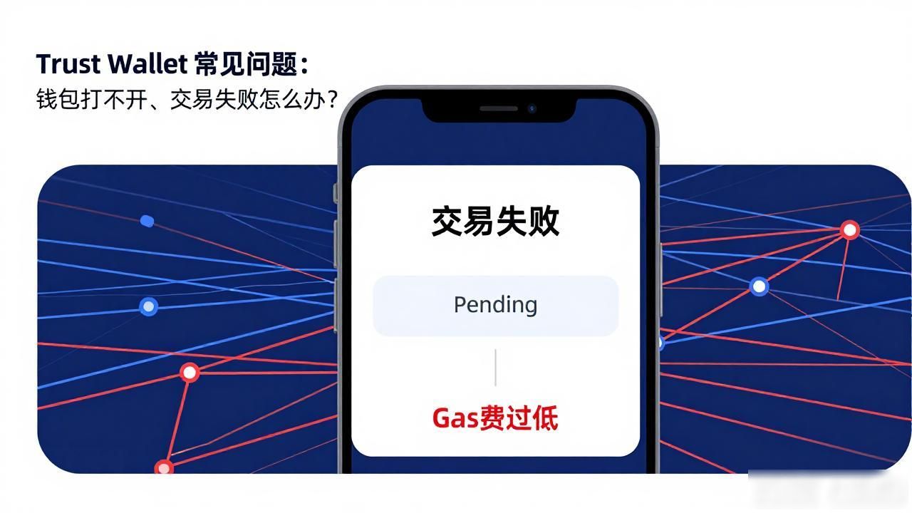 Trust Wallet 常见问题：钱包打不开、交易失败怎么办？