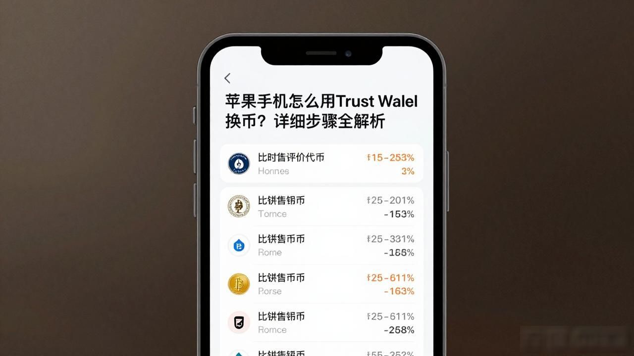 苹果手机怎么用Trust Wallet换币？详细步骤全解析