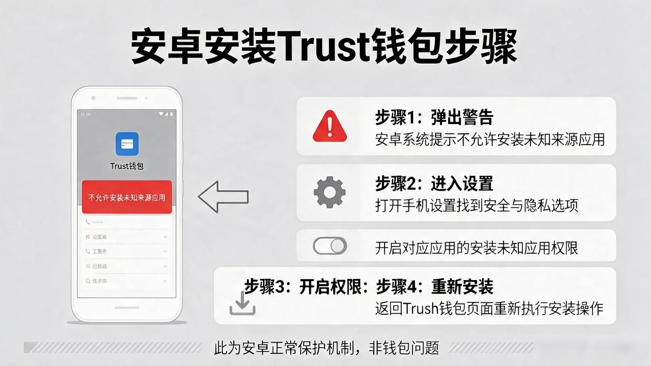 安卓手机下载Trust钱包完整步骤 新手入门指南