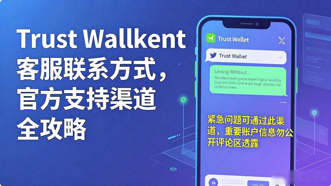Trust Wallet客服联系方式，官方支持渠道全攻略
