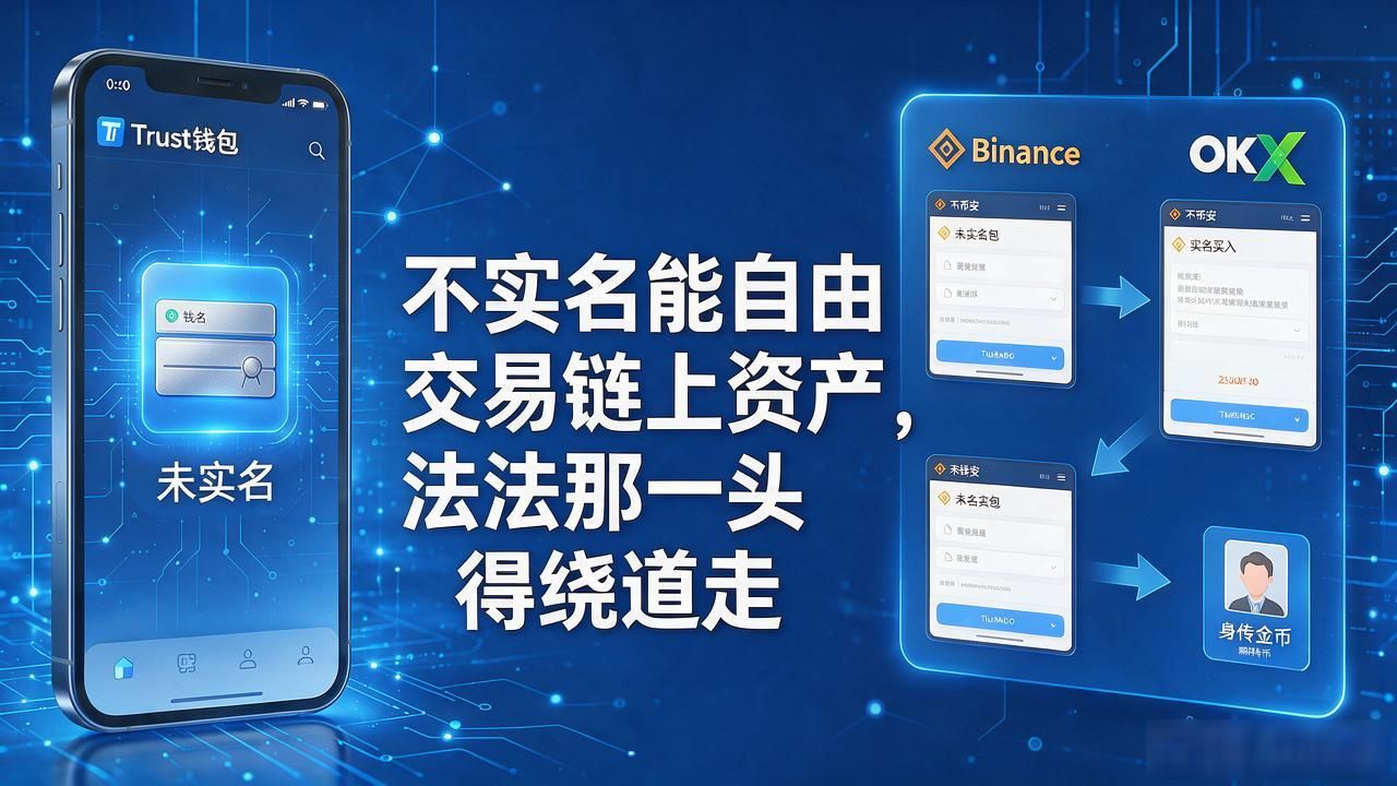 Trust钱包不实名怎么交易？不传身份证照样转币
