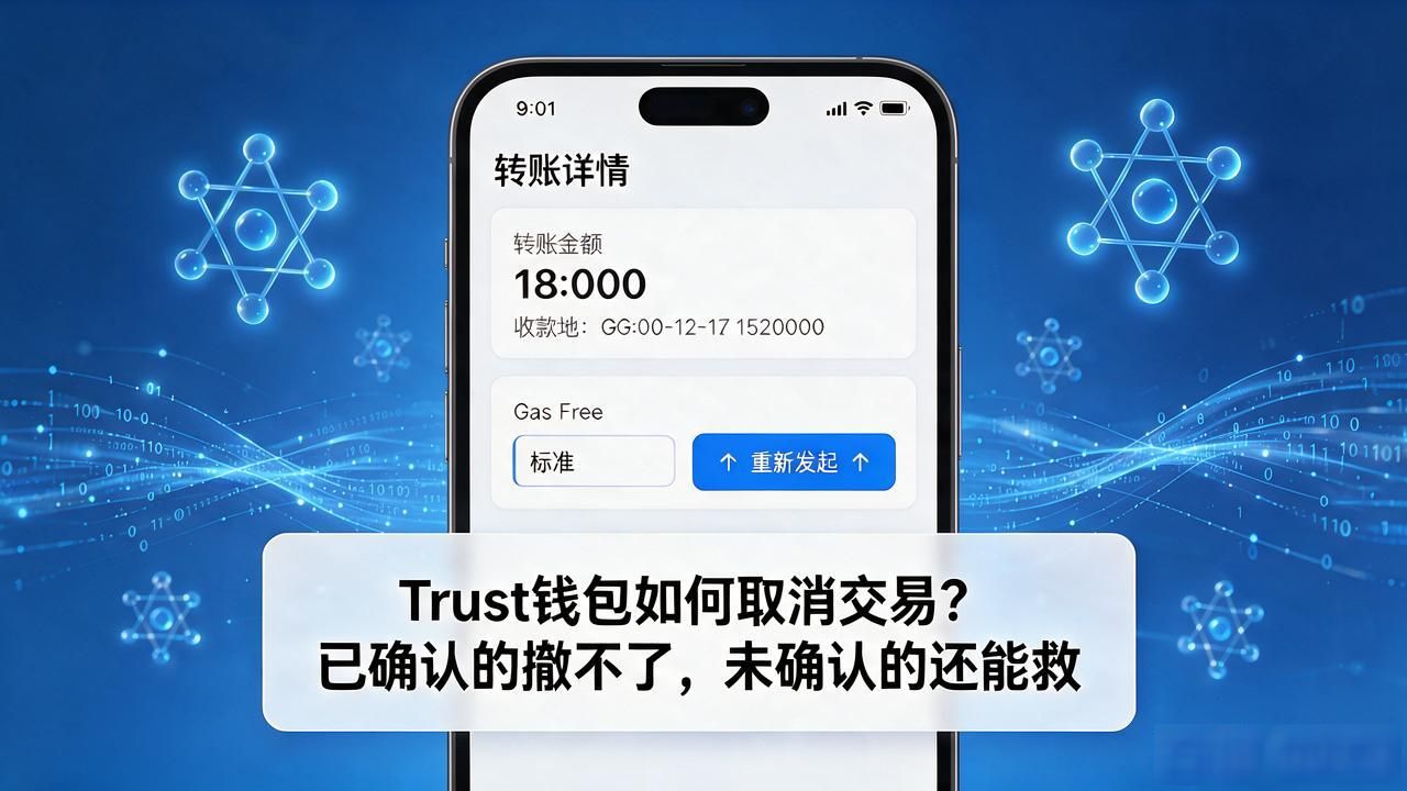 Trust钱包如何取消交易?已确认的撤不了,未确认的还能救