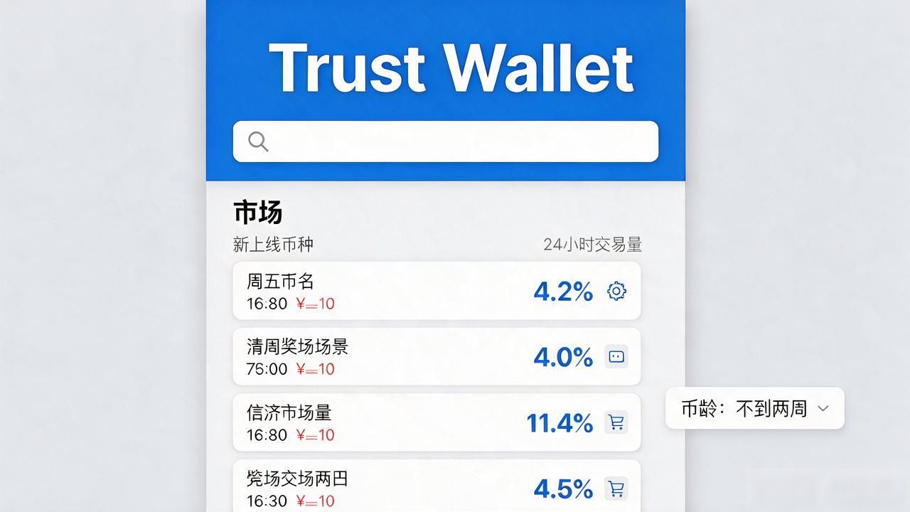 Trust Wallet苹果版怎么找新机会？这几个入口别错过