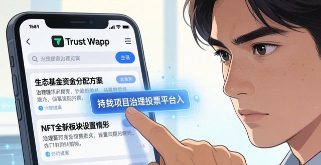 Trust钱包用户怎么参与去中心化治理 一步步教你上手实操