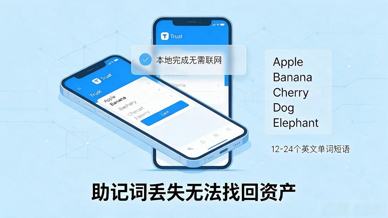 Trust钱包丢了怎么办？看这一篇就够了
