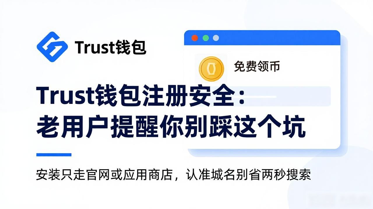 Trust钱包注册安全：老用户提醒你别踩这几个坑