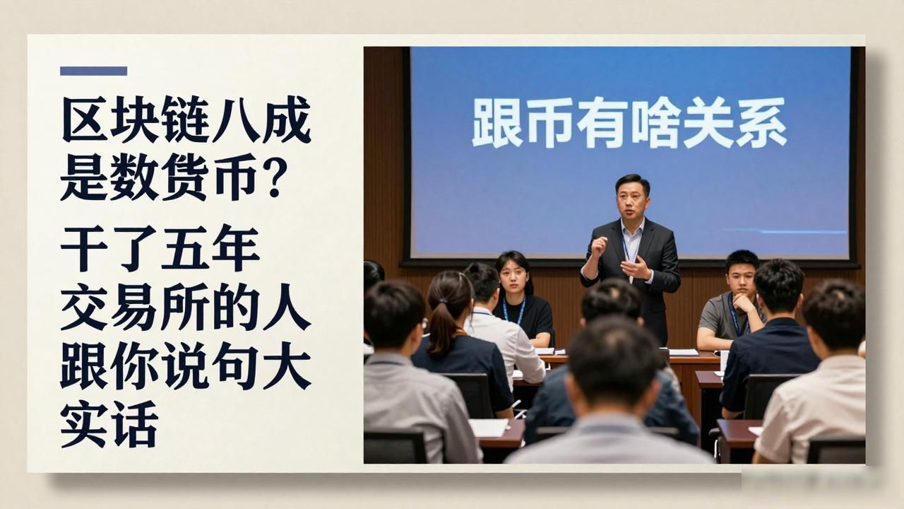 区块链八成是数字货币？干了五年交易所的人跟你说句大实话