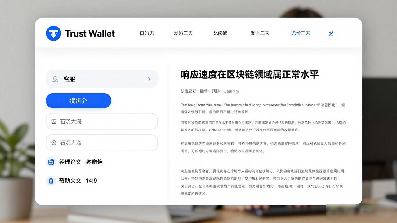 Trust Wallet客服在哪找？用户反馈系统详解