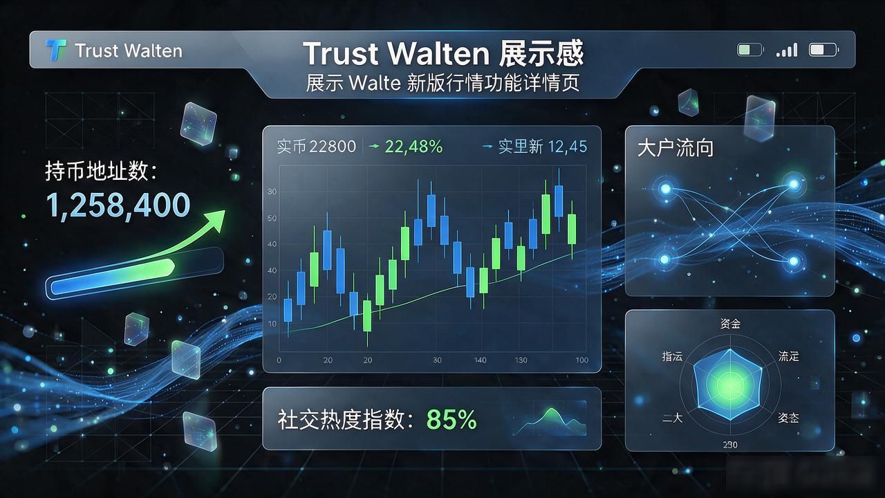 Trust Wallet 新版行情功能怎么用