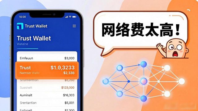 Trust钱包用户吐槽网络费太高?真实体验来了
