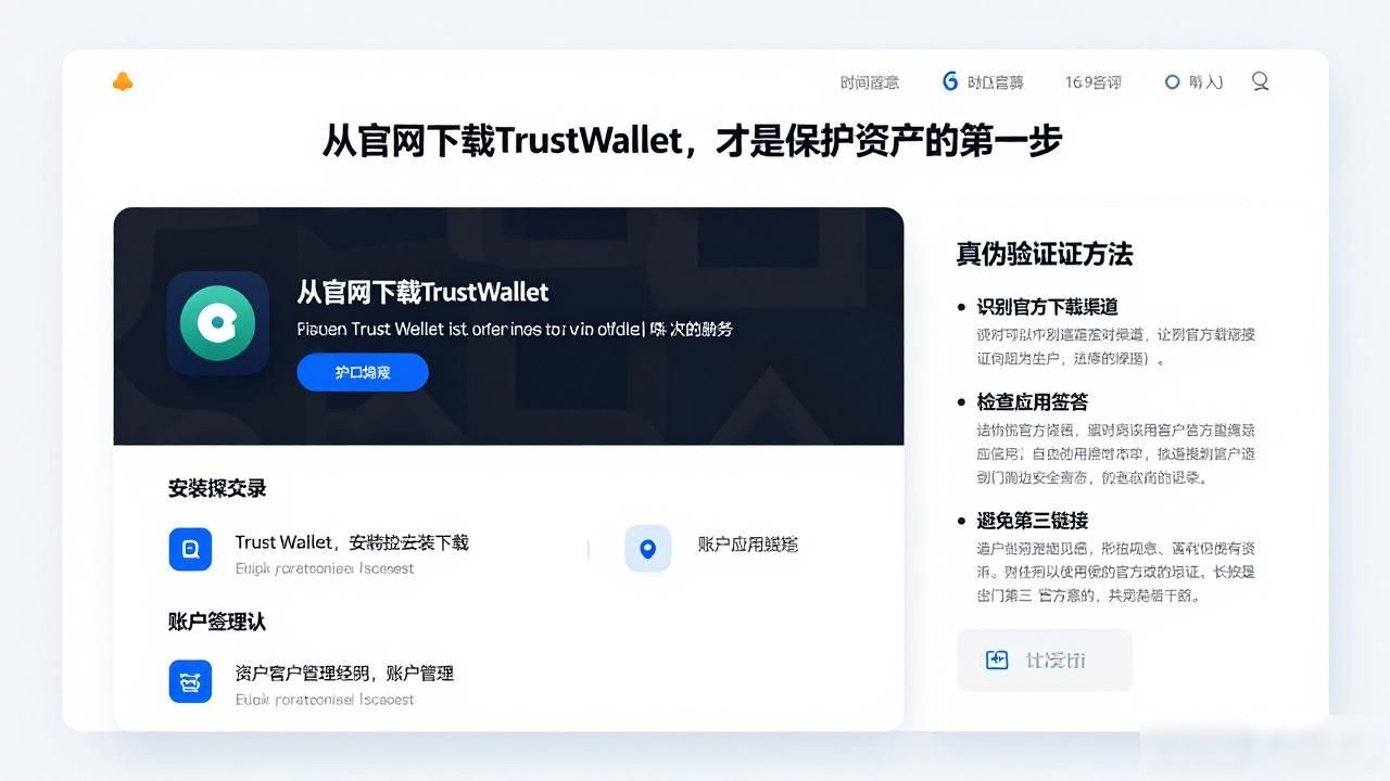 从官网下载Trust Wallet,才是保护资产的第一步