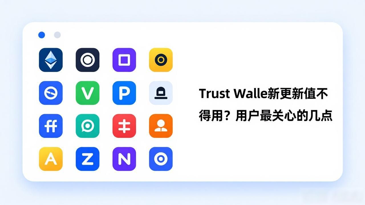 Trust Wallet新更新值不值得用？用户最关心的几点