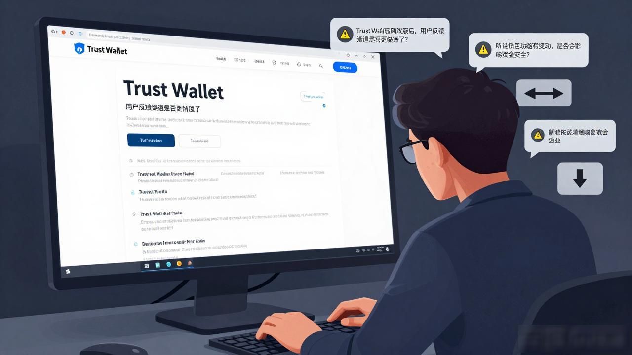 Trust Wallet 官网改版后,用户反馈渠道是否更畅通了?