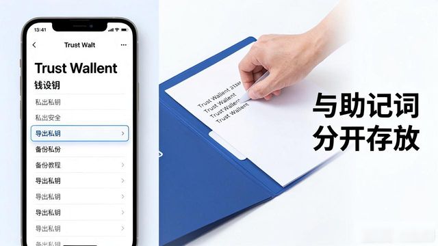 Trust Wallet备份教程：3步搞定钱包数据安全
