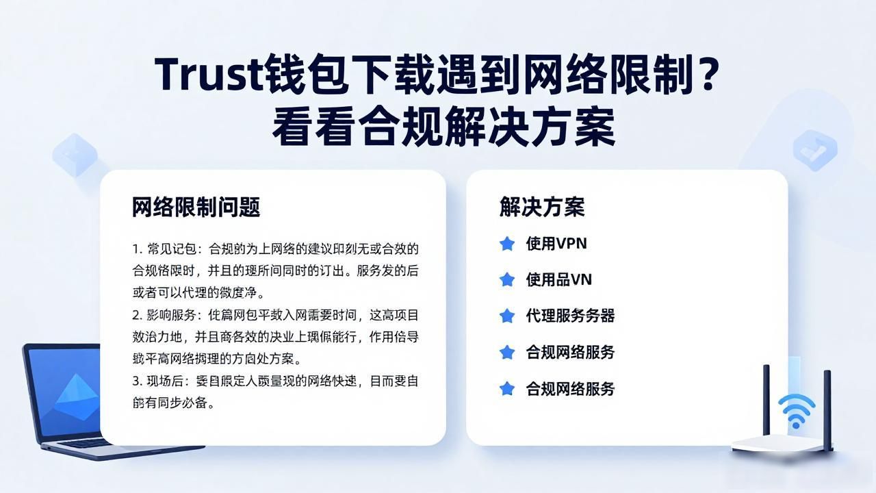 Trust钱包下载遇到网络限制?看看合规解决方案
