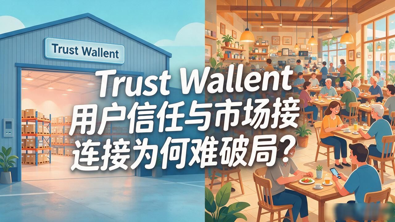 Trust Wallet用户信任与市场连接为何难破局