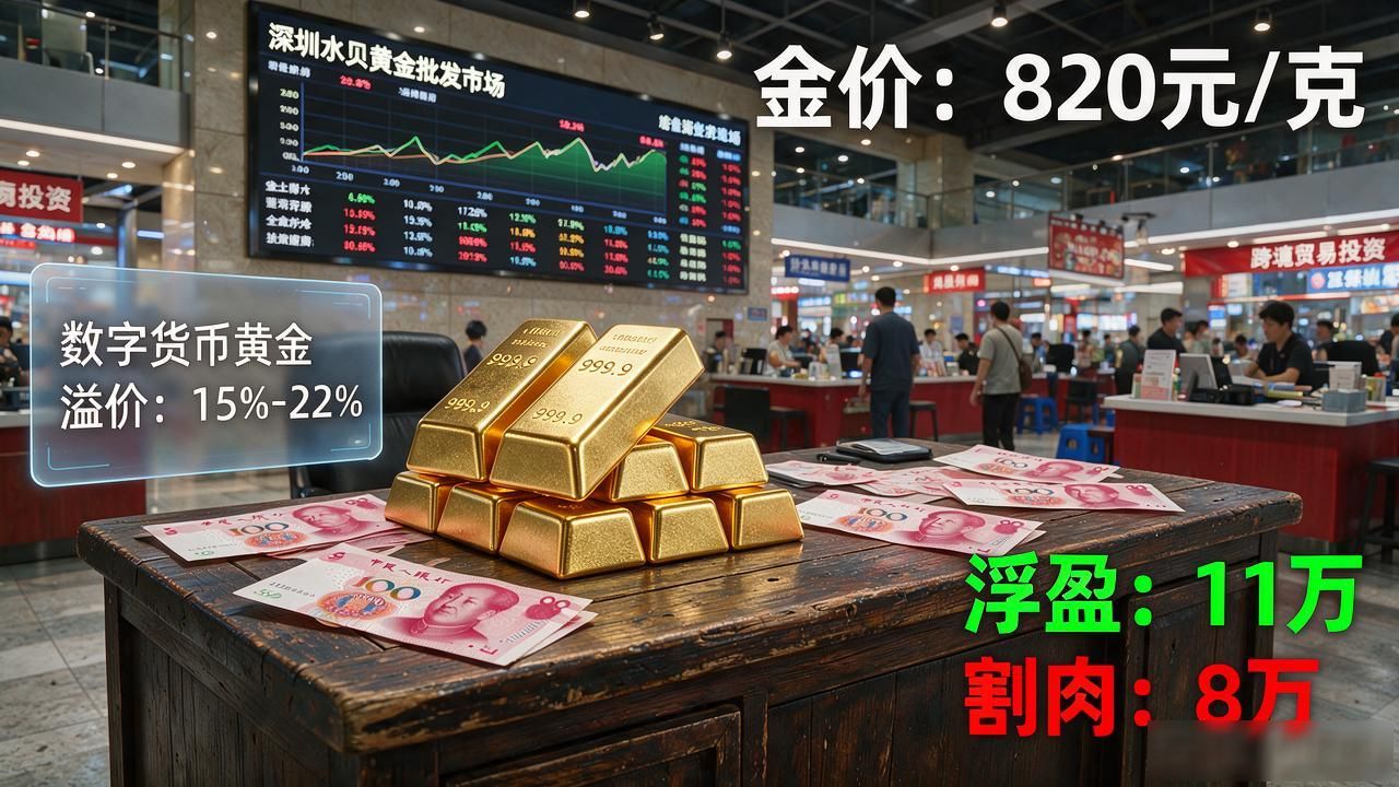 深圳数字货币黄金是真是假,我在深圳数码圈待了八年说句实话