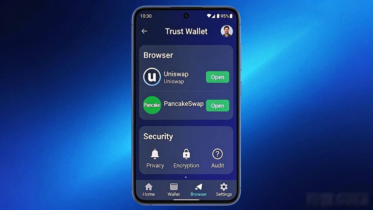 Trust Wallet下载后怎么用?这4个功能最实用
