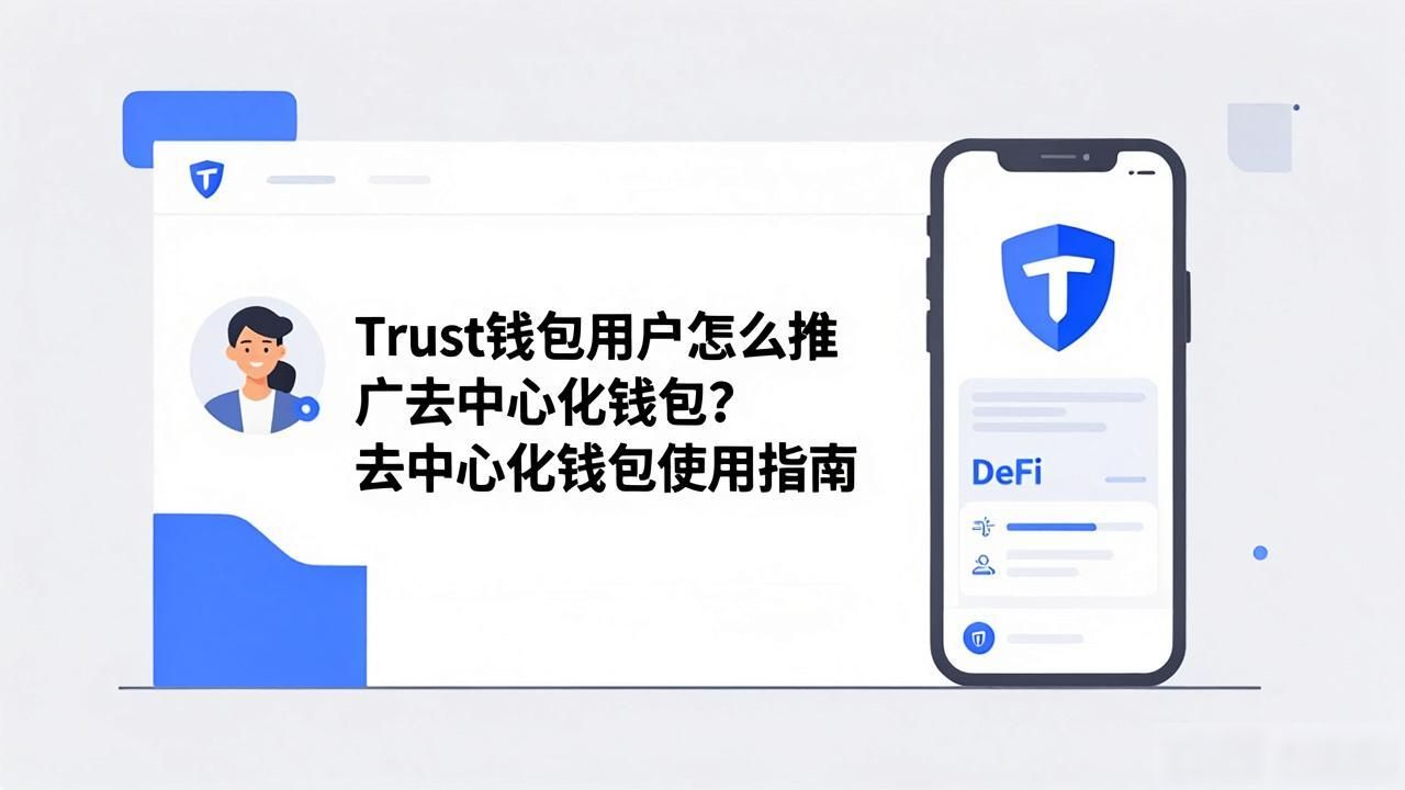 Trust钱包用户怎么推广去中心化钱包？去中心化钱包使用指南