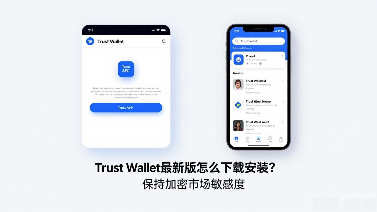 Trust Wallet最新版怎么下载安装?保持加密市场敏感度