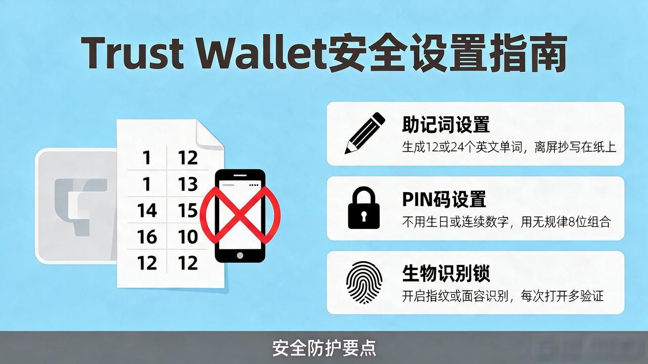 Trust Wallet安全怎么设？用户协议与防护一篇搞懂