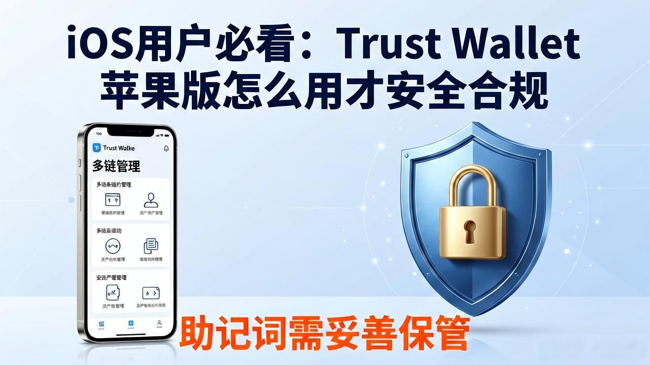 iOS用户必看:Trust Wallet苹果版怎么用才安全合规