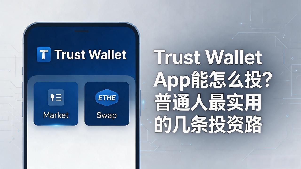 Trust Wallet App能怎么投？普通人最实用的几条投资路