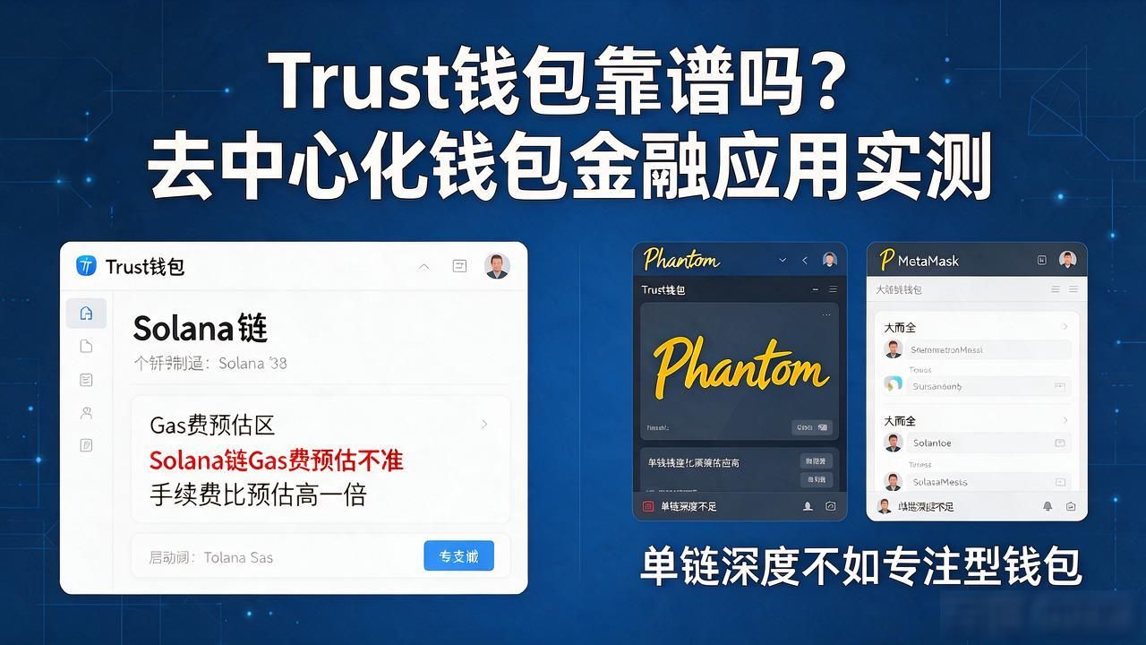 Trust钱包靠谱吗？去中心化钱包金融应用实测