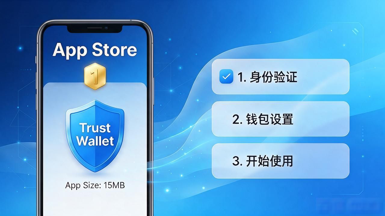Trust Wallet下载后第一感受：风格设计好不好看