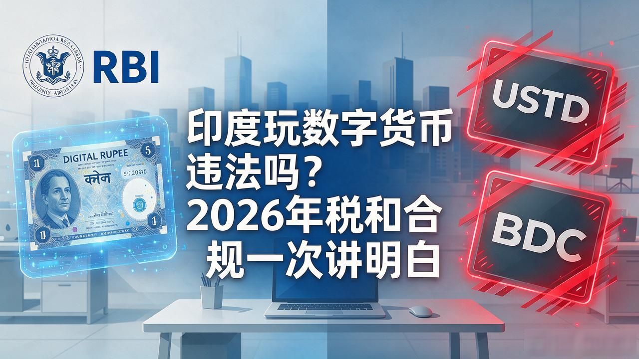 印度玩数字货币违法吗？2026年税和合规一次讲明白