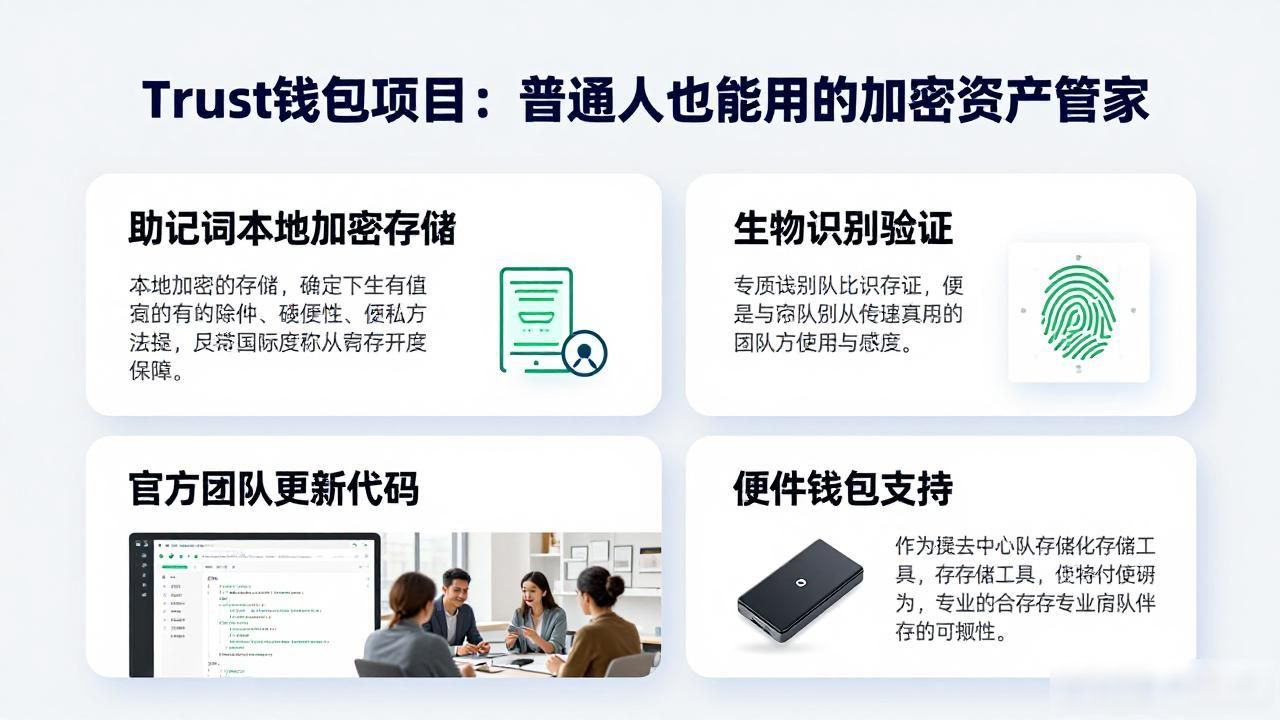 Trust钱包项目:普通人也能用的加密资产管家